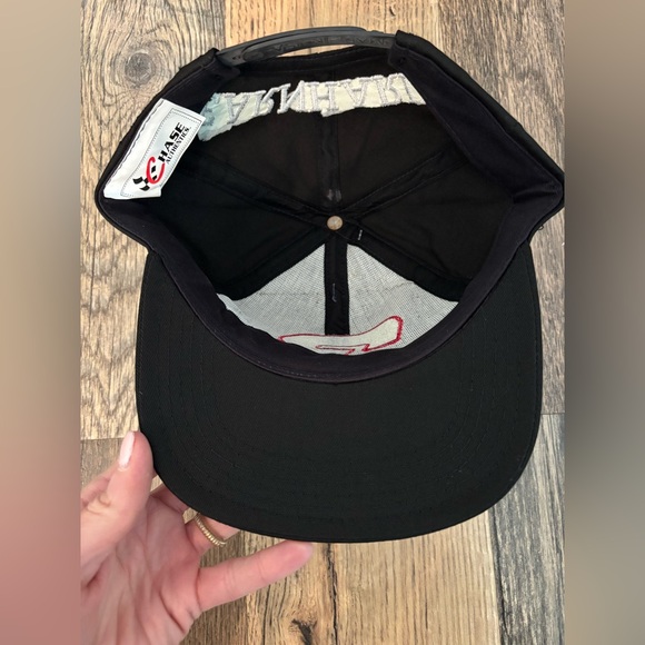 Vintage Dale Earnhardt #3 Embroidered Hat Snap Back Black Chase Authentics Y2K - Picture 3 of 7